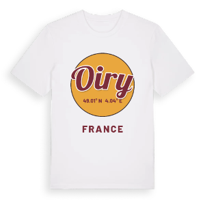 Oiry cirkel t-shirt – ekologisk bomull t-shirt från Pinshirt