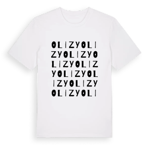 Olizy ordlek t-shirt – ekologisk bomull t-shirt från Pinshirt