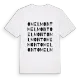 Omelmont ordlek t-shirt