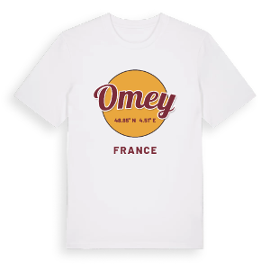 Omey cirkel t-shirt – ekologisk bomull t-shirt från Pinshirt