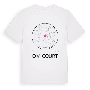 Omicourt t-shirt – ekologisk bomull t-shirt från Pinshirt
