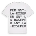 Périgny-la-Rose ordlek t-shirt