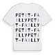 Petit-Failly ordlek t-shirt