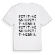 Petit-Mesnil ordlek t-shirt