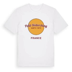 Petit-Réderching cirkel t-shirt – ekologisk bomull t-shirt från Pinshirt