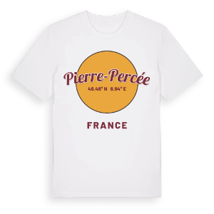 Pierre-Percée cirkel t-shirt – ekologisk bomull t-shirt från Pinshirt