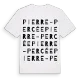 Pierre-Percée ordlek t-shirt