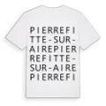 Pierrefitte-sur-Aire ordlek t-shirt