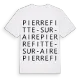 Pierrefitte-sur-Aire ordlek t-shirt
