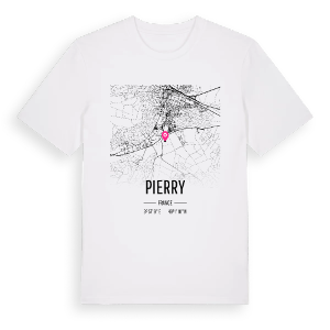 Pierry karta t-shirt – ekologisk bomull t-shirt från Pinshirt