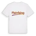 Plainfaing baseball t-shirt