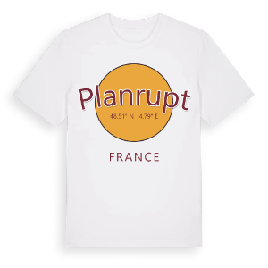 Planrupt cirkel t-shirt – ekologisk bomull t-shirt från Pinshirt