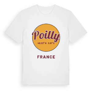 Poilly cirkel t-shirt – ekologisk bomull t-shirt från Pinshirt
