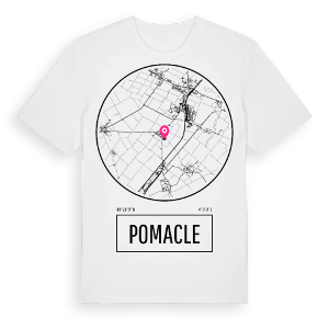 Pomacle t-shirt – ekologisk bomull t-shirt från Pinshirt