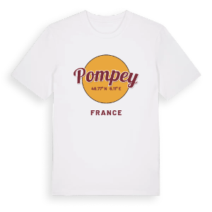 Pompey cirkel t-shirt – ekologisk bomull t-shirt från Pinshirt