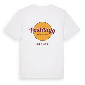 Poulangy cirkel t-shirt – ekologisk bomull t-shirt från Pinshirt