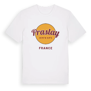 Praslay cirkel t-shirt – ekologisk bomull t-shirt från Pinshirt