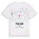 Praslin karta t-shirt