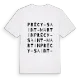 Précy-Saint-Martin ordlek t-shirt