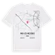 Prix-lès-Mézières karta t-shirt