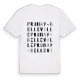 Prunay-Belleville ordlek t-shirt