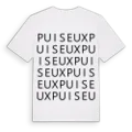 Puiseux ordlek t-shirt