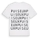 Puiseux ordlek t-shirt