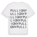 Pulligny ordlek t-shirt