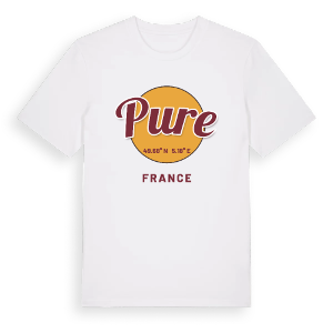 Pure cirkel t-shirt – ekologisk bomull t-shirt från Pinshirt
