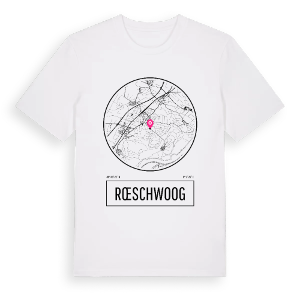 Rœschwoog t-shirt – ekologisk bomull t-shirt från Pinshirt