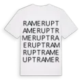 Ramerupt ordlek t-shirt