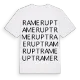 Ramerupt ordlek t-shirt