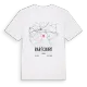 Rarécourt karta t-shirt
