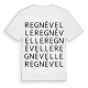 Regnévelle ordlek t-shirt