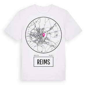 Reims t-shirt – ekologisk bomull t-shirt från Pinshirt
