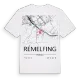 Rémelfing karta t-shirt