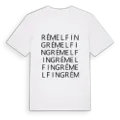 Rémelfing ordlek t-shirt