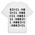 Rémeling ordlek t-shirt