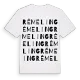 Rémeling ordlek t-shirt