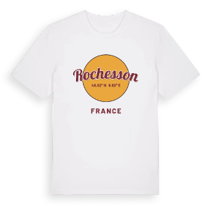 Rochesson cirkel t-shirt – ekologisk bomull t-shirt från Pinshirt