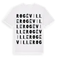 Rogéville ordlek t-shirt