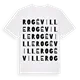 Rogéville ordlek t-shirt
