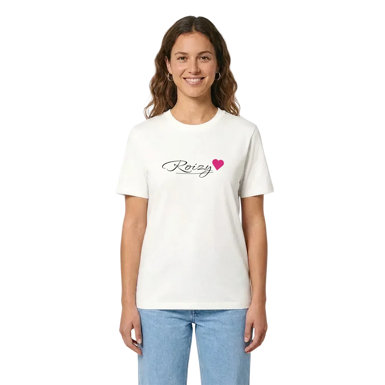 Roizy hjärta t-shirt – White, i miljö