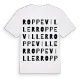 Roppeviller ordlek t-shirt