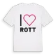 Jag älskar Rott t-shirt stort tryck