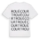 Rouécourt ordlek t-shirt