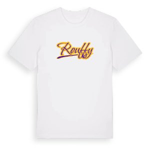 Rouffy baseball t-shirt – ekologisk bomull t-shirt från Pinshirt