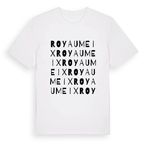 Royaumeix ordlek t-shirt – ekologisk bomull t-shirt från Pinshirt