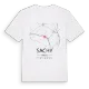Sachy karta t-shirt