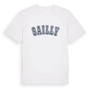 Sailly college t-shirt – ekologisk bomull t-shirt från Pinshirt